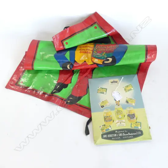 APRON + ADVERTISTING PLAQUE 240x185mm