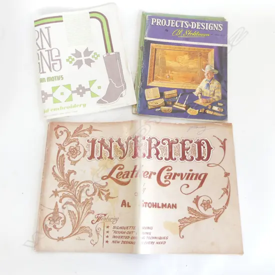 LEATHER WORK PATTERNS / STENCIL BOOKS