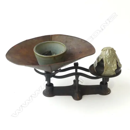 ANTIQUE CAST IRON SCALES