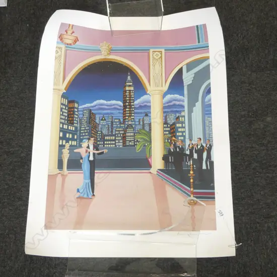 TRACEY DENNISON LTD ED PRINT 'Rhapsody' 304/400 Signed in pencil660 x 510mm