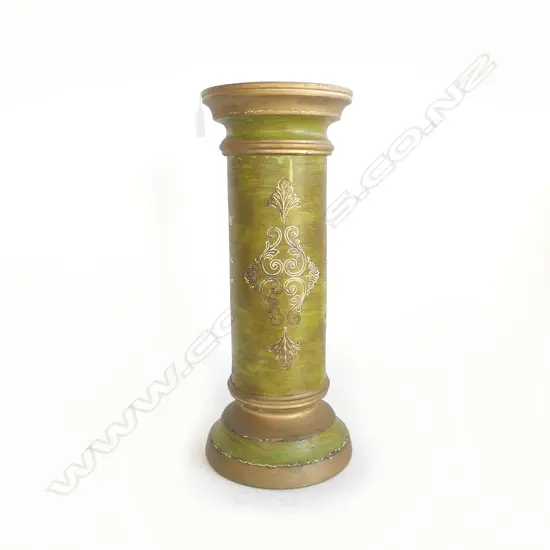 PAINTED TERRACOTTA PIPE H.485mm