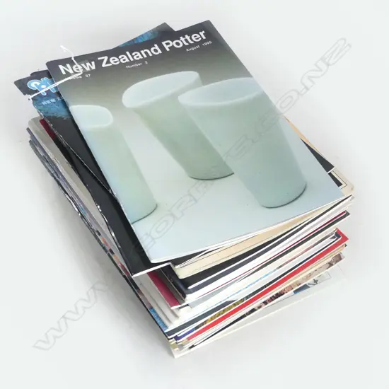 NZ POTTER MAGAZINES ETC