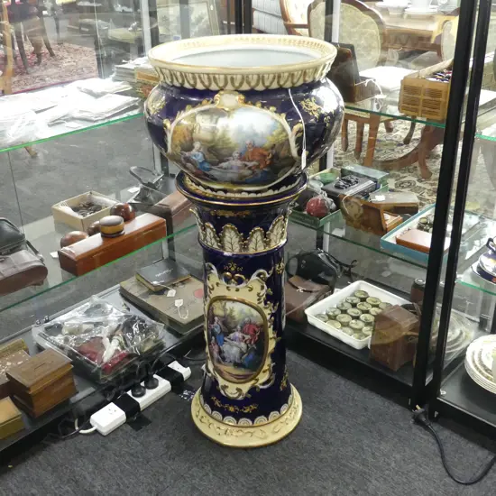 JARDINERE 400mm dia & STAND H.920mm total