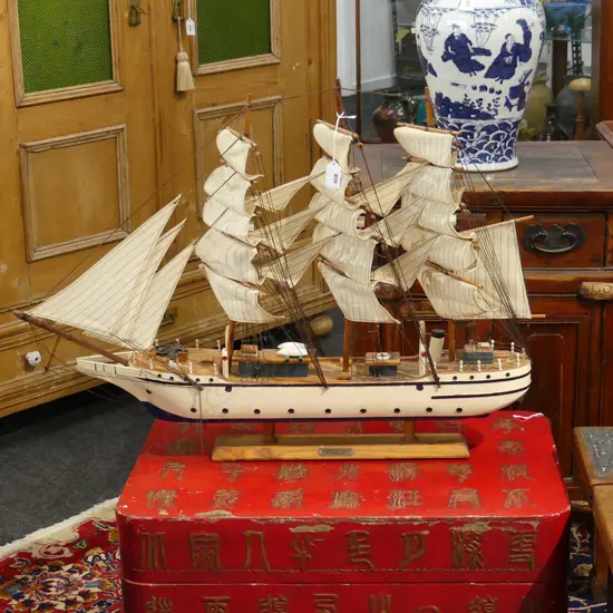 SAILBOAT MODEL 'CHRISTIAN PADICH' H.565mm