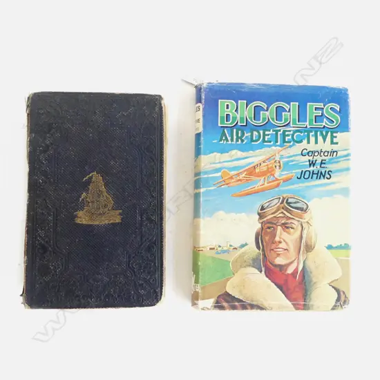 'Pitcairn: The Island, The People & the Pastor' 12th Ed 1860 & Vintage 'Biggles Air Detective' 1st Ed, both faulted