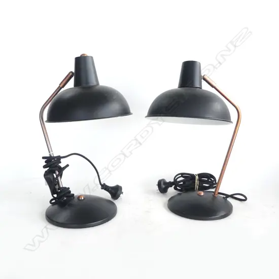 PR CONTEMPORARY BLACK METAL LAMPS H.380mm