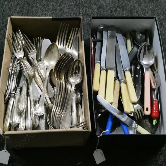 2 BOXES ASST. CUTLERY