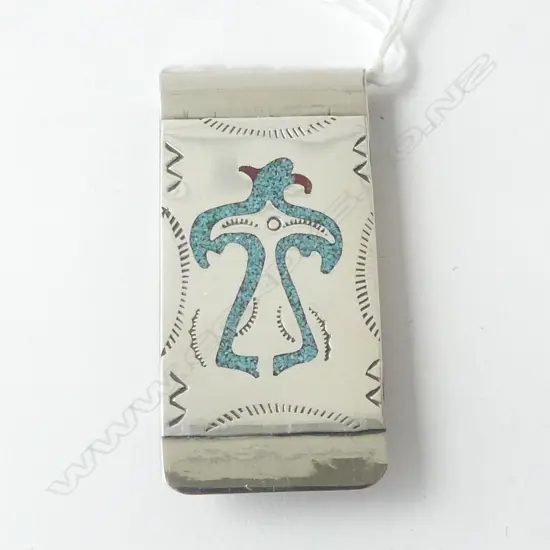 RAY B STG SILVER MONEY/CARD CLIP