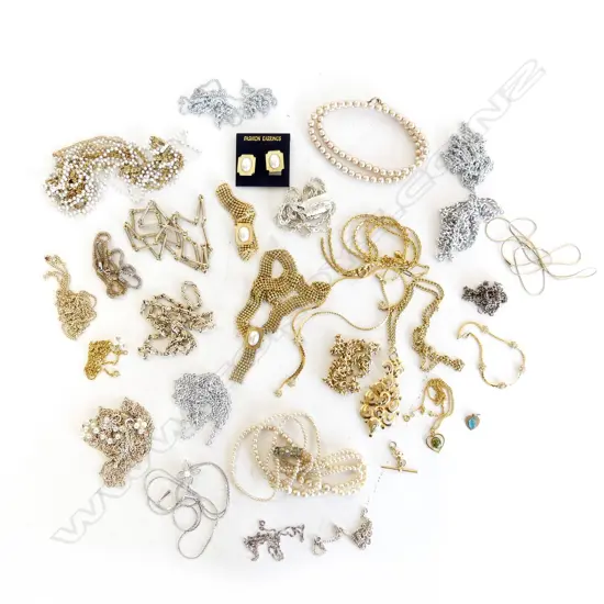 ASST. COSTUME NECKLACES ETC