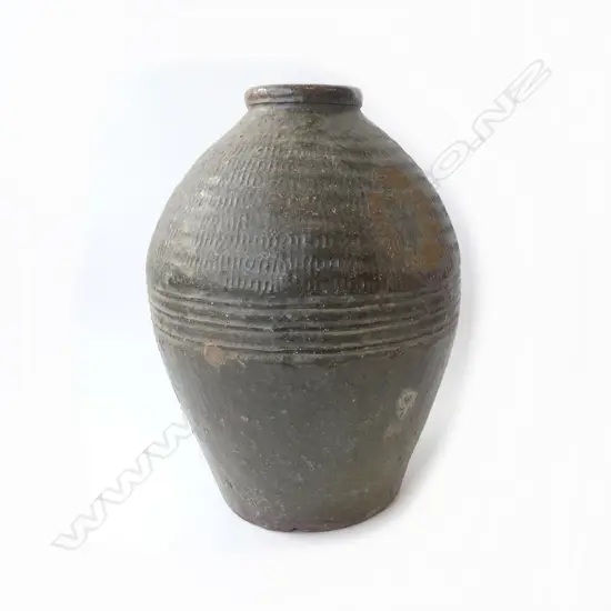 300 YEAR OLD ORIENTAL POTTERY VASE H.350mm