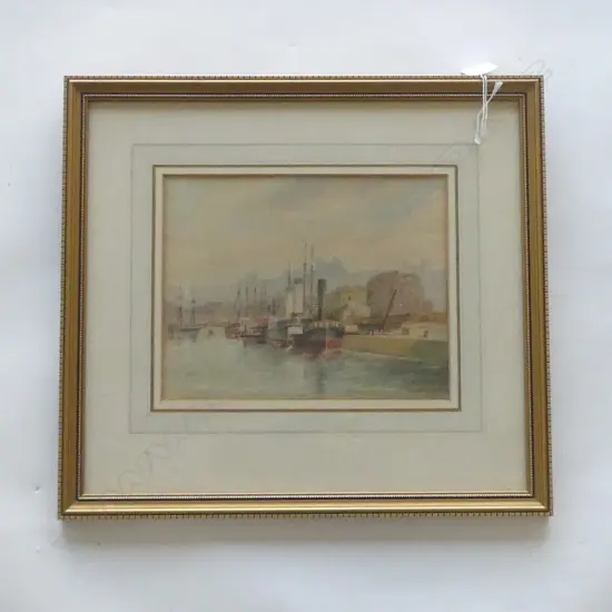 W. MENZIES GIBB, SCOTTISH PORT (PERTHSHIRE?) WC 180x225mm