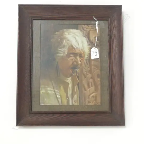 VINTAGE GOLDIE PRINT 'THE OLD SENTINEL' 290 x 240mm