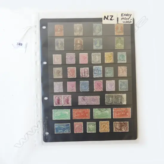 EARLY NZ STAMPS