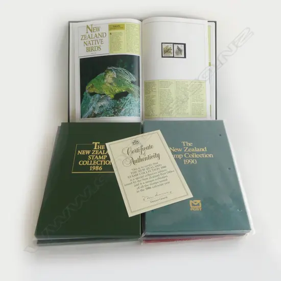 6 X THE NEW ZEALAND STAMP COLLECTION YEAR SETS 1980"s & 90's