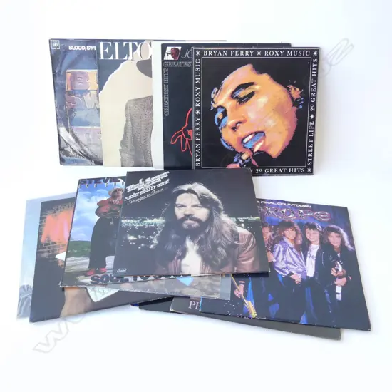 ASST POP & ROCK LPS + 12”EPS