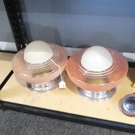 PR VINTAGE LIGHT FITTINGS 220mm dia