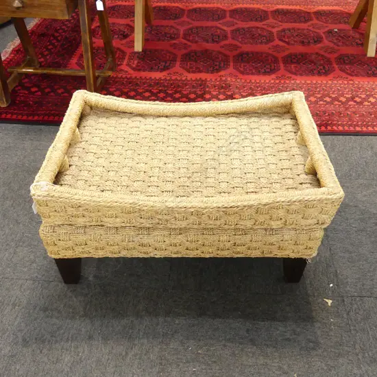 2 PART WOVEN TRAY / FOOTREST W.735mm