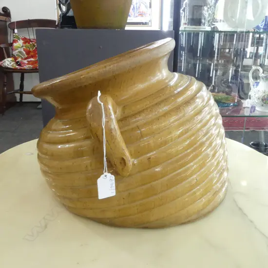 LG GLAZED SLOPING PLANTING POT H.300mm