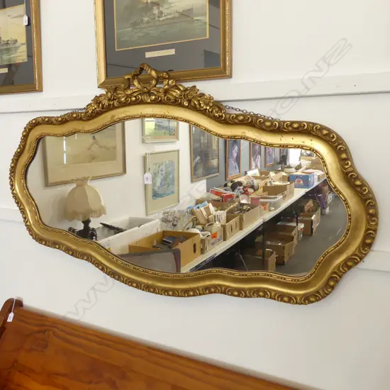 LG GOLD FRAMED MIRROR 720x1320mm