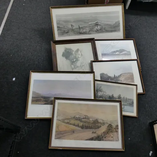 ASST. PRINTS; EARLY NZ SCENES ETC