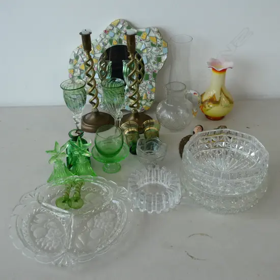 ASST. CRYSTAL / ART GLASS ETC