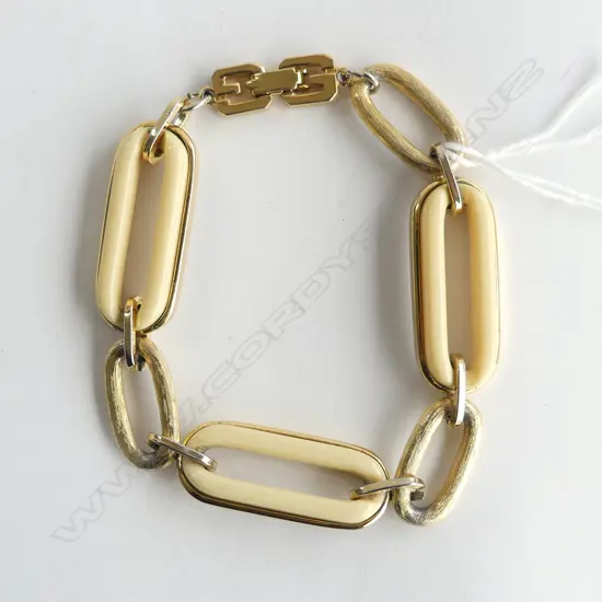 VINTAGE GIVENCHY GOLD TONE BRACELET
