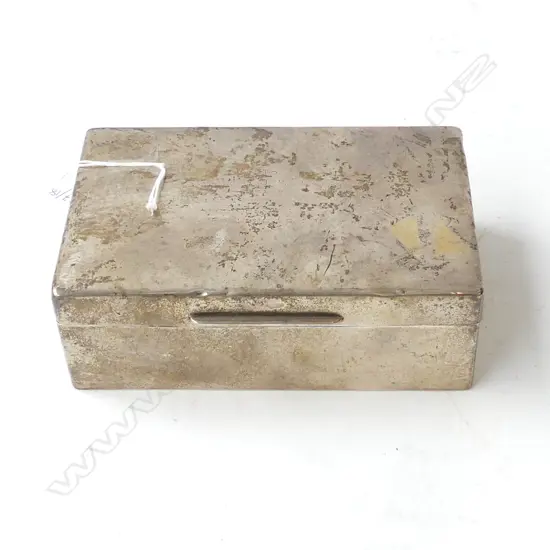 STG SILVER BOX, LONDON 1934 W.140mm