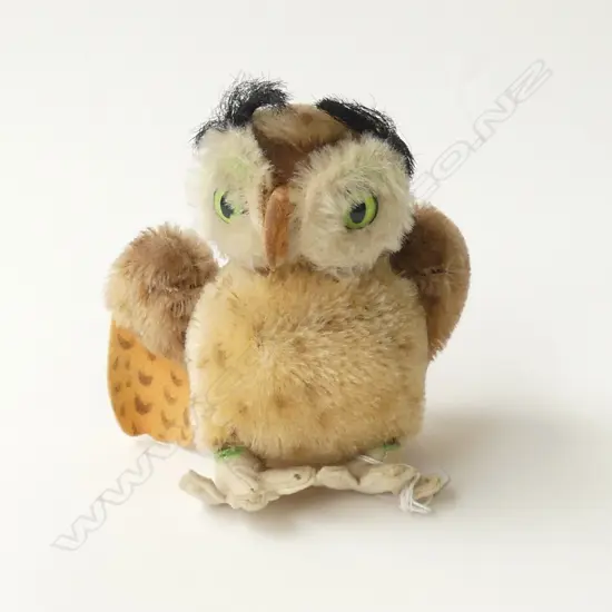 VINTAGE STEIFF SOFT TOY 'WITTIE THE OWL' H.120mm