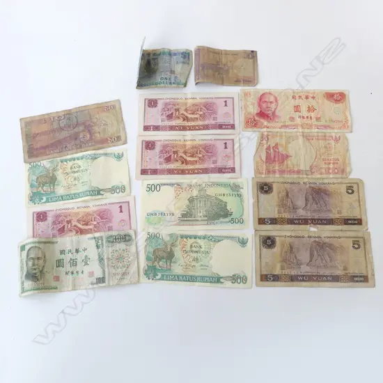 ASST. ORIENTAL BANK NOTES