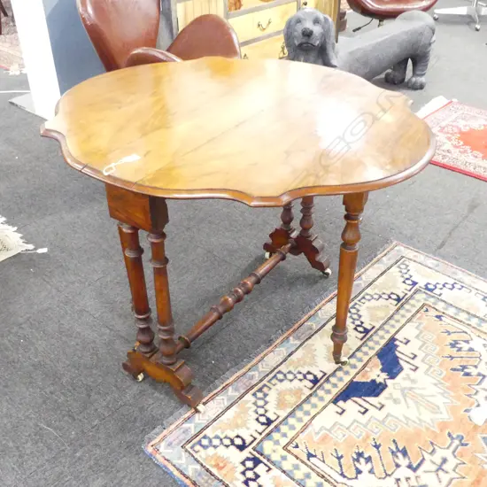 ANTIQUE DROP SIDE TABLE 890x255x700mm