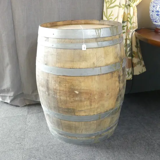 WOODEN WINE BARREL H.880mm, 650mm dia