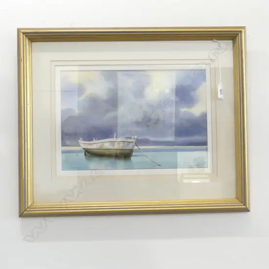 TONY LEVIS 'THE OLD SCOW' WC 240x350mm