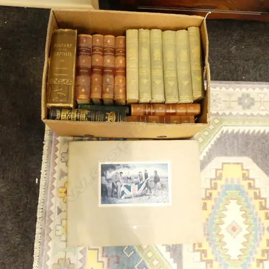 BOOKS; HISTORY & BIOGRAPHY INCL. WILLIAM STRUTT (CASED)