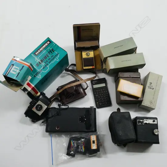 ASST. VINTAGE CAMERAS ETC