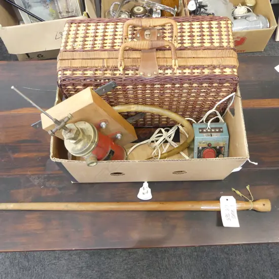 PICNIC CASE, GASKELL & CHAMBERS DALEX CYLINDER ETC