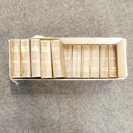 DICKENS NOVELS, LIBRARY QUALITY