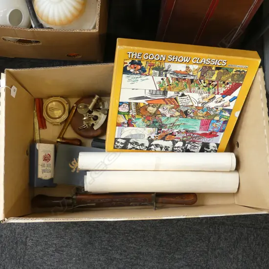 BOX LOT GOON RECORDS & COLLECTABLES
