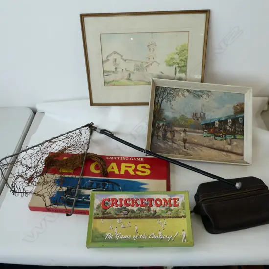 ASST. GAMES, ARTWORK, FISHING NET ETC