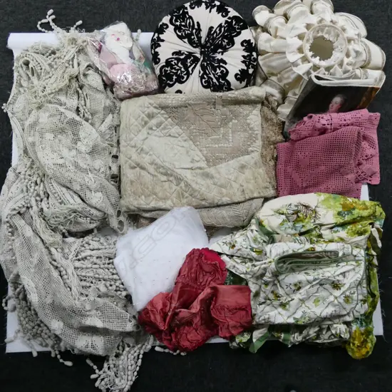 ASST. LINENS & CROCHET (DOOR HANGING ETC)