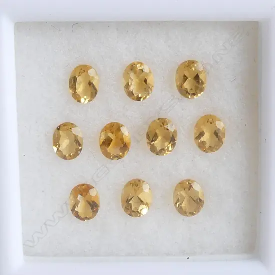 CITRINE 5X4 OVAL 10= 3.01CT