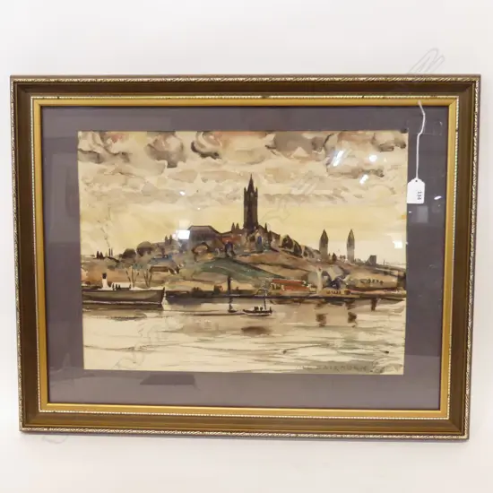 GEOFF FAIRBURN 'PARIS' WC 1949 360x480mm