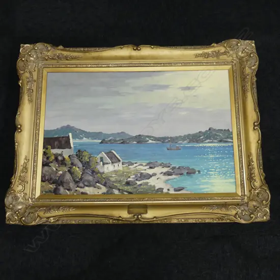 NILS ANDERSON (1897-1972) 'WESTERN CAPE' OIL ON BOARD 600x905mm