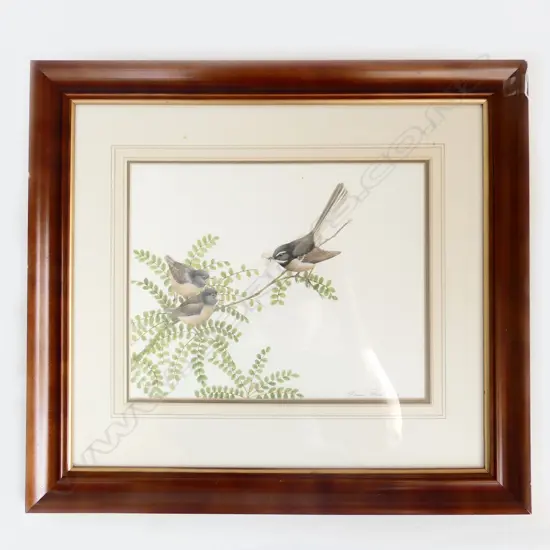 ELAINE POWER 'FEEDING TIME' W/C 1980 240x300mm