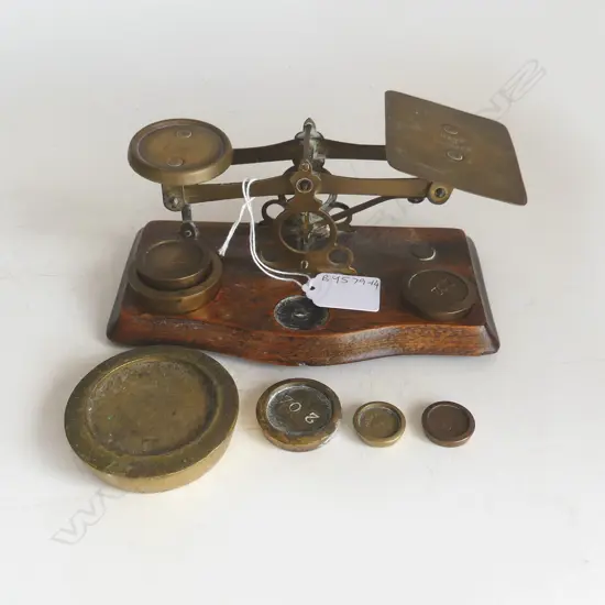 POSTAL SCALES WITH WEIGHTS