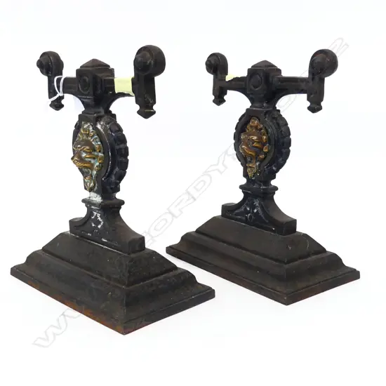 PR VINTAGE CAST IRON DOOR STOPS H.235mm