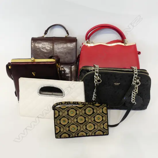 6 LADIES FASHION HANDBAGS
