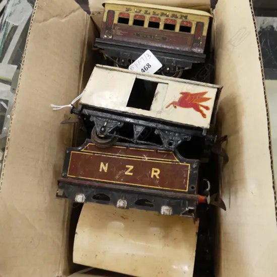 8 ASST. VINTAGE TRAIN CARRIAGES