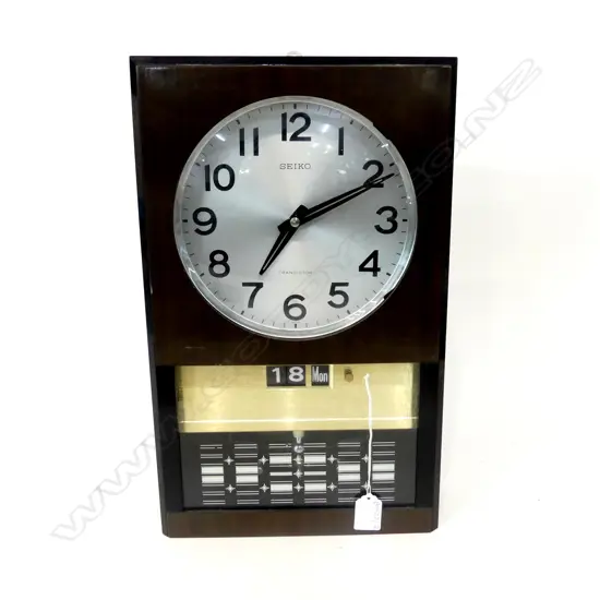 LG SEIKO WALL PENDULUM CLOCK - MADE IN JAPAN H.420mm