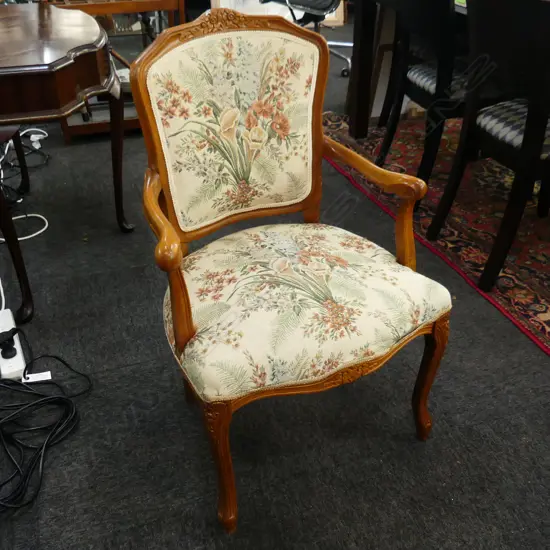 FRENCH STYLE ARMCHAIR