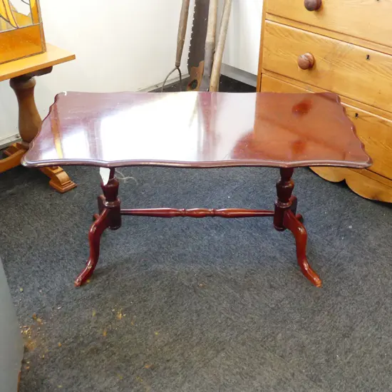 MAHOGANY COFFEE TABLE W.920mm